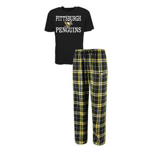Men's Pittsburgh Penguins Pajama Lounge Set Brand